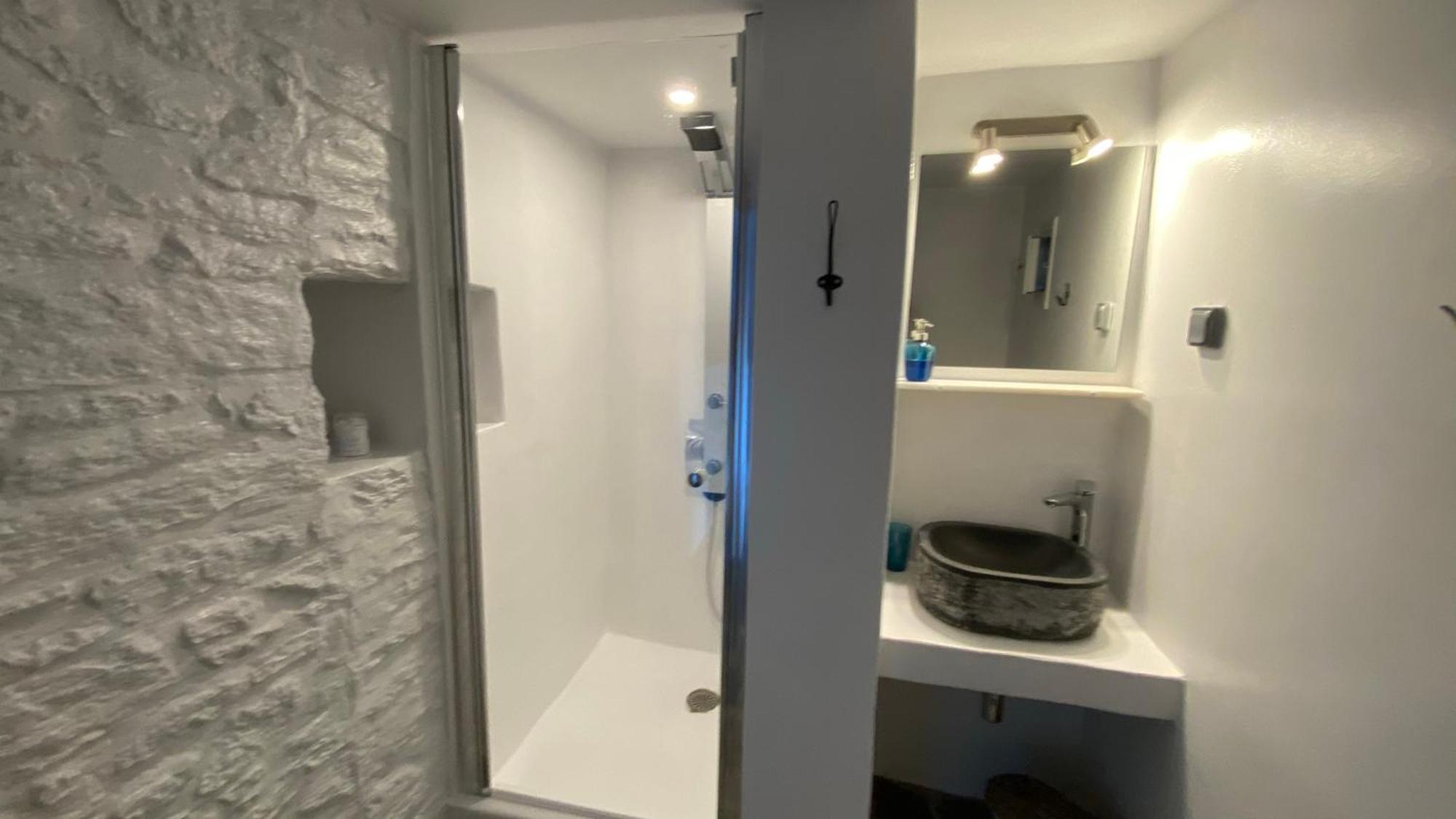 Santamare Villa Tinos Bagian luar foto