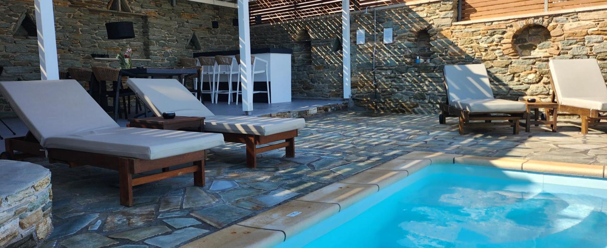 Santamare Villa Tinos Bagian luar foto
