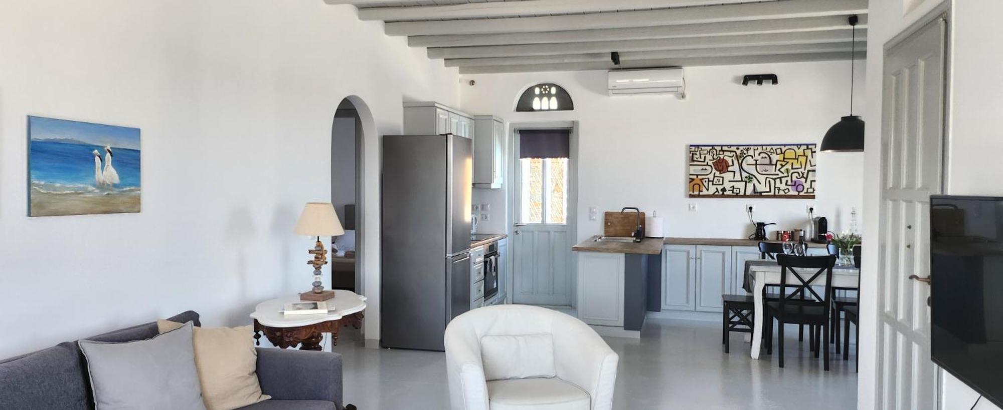 Santamare Villa Tinos Bagian luar foto