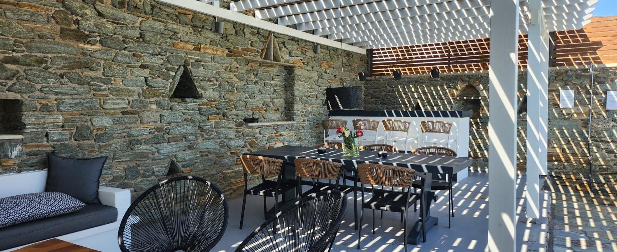 Santamare Villa Tinos Bagian luar foto