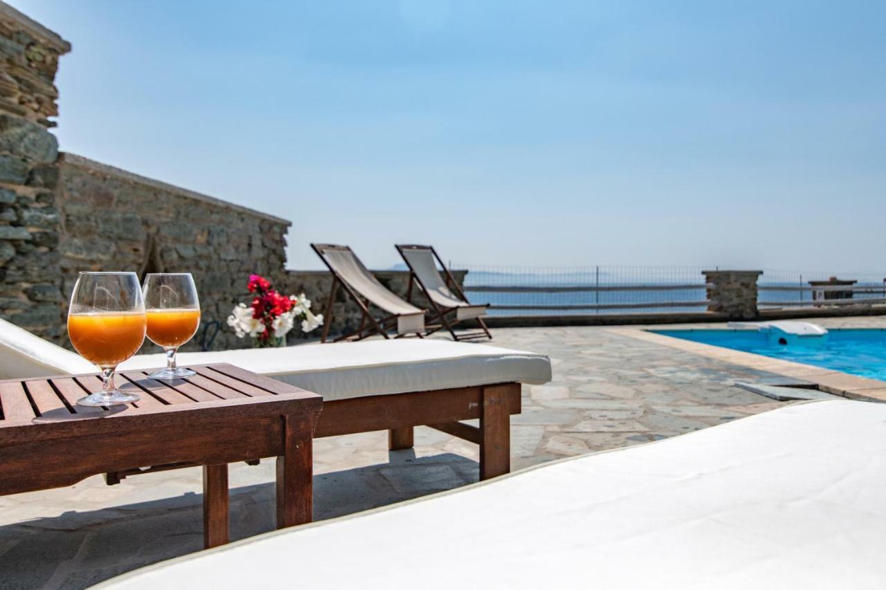 Santamare Villa Tinos Bagian luar foto